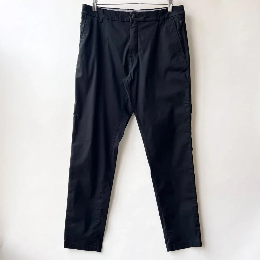 Birddogs Men performance Stretch Pants Size 34x32 – Black N66